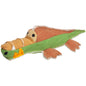 12" Nature Alligator Animal Squeaky Dog Toy