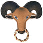 10" Nature Goat Animal Squeaky Dog Toy