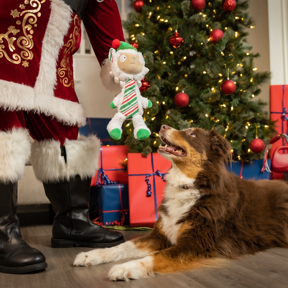 Slappies® Peppermint Llama Dog Toy