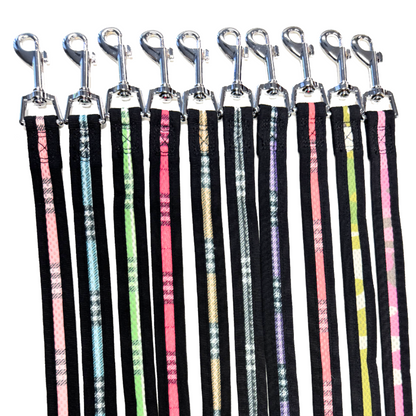 Mesh 3/4 inch Leash (Plaid or Camo)