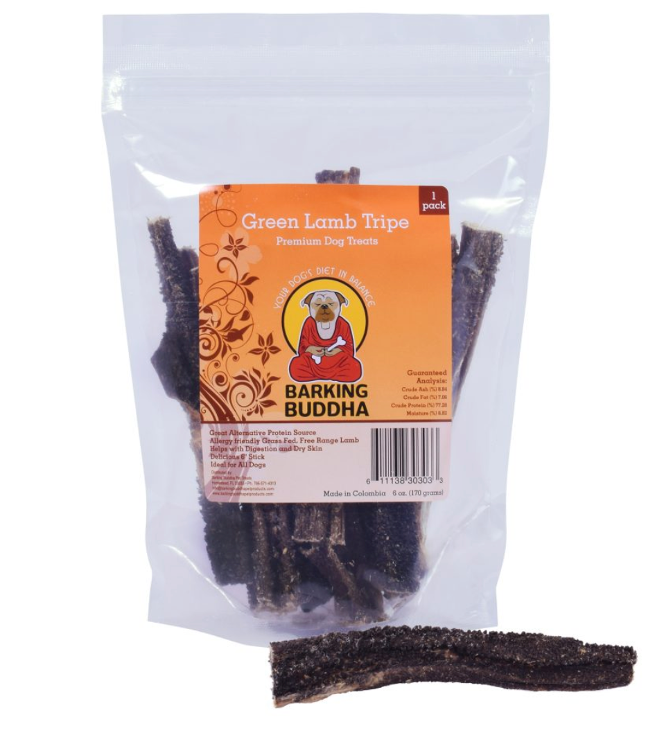 Barking Buddha - Green Lamb Tripe