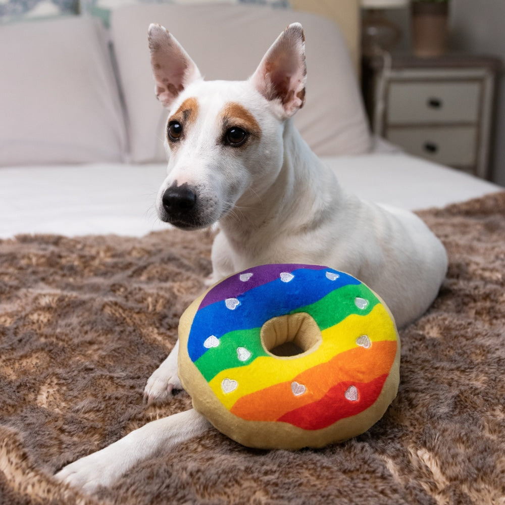 Pride Donut Dog Toy - 30% Off