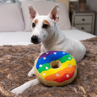 Pride Donut Dog Toy - 30% Off