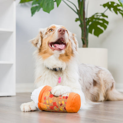 Puggin Spice Latte Dog Toy (Double Sided)
