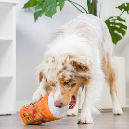 Puggin Spice Latte Dog Toy (Double Sided)