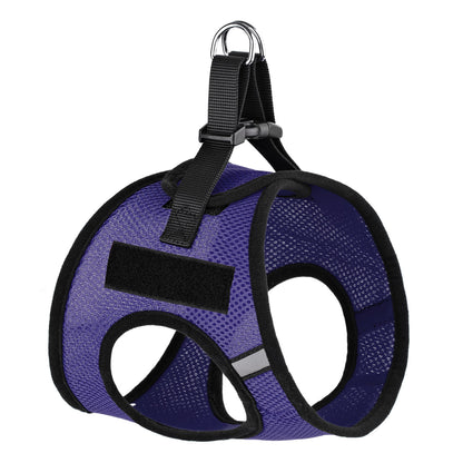 York Mesh Dog Harness + Built-in Hook & Loop Fasteners