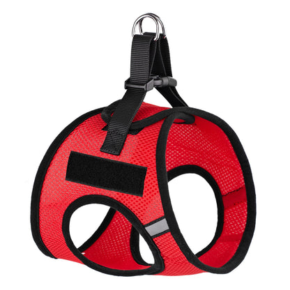 York Mesh Dog Harness + Built-in Hook & Loop Fasteners