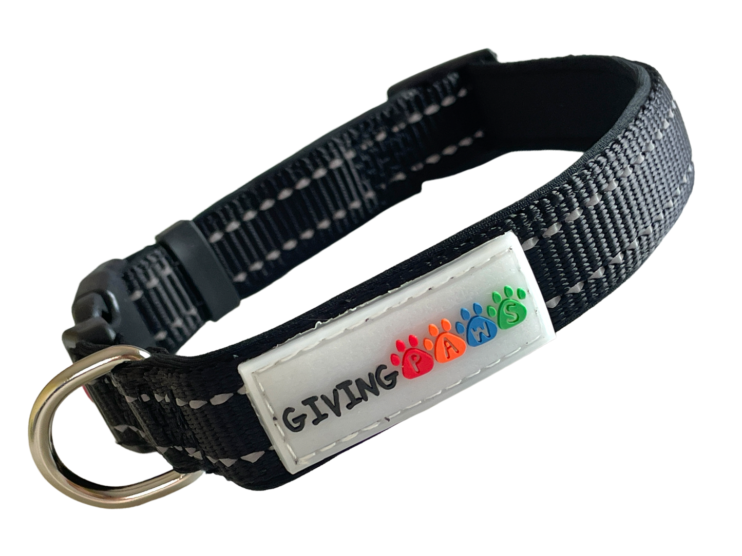 Neoprene Padded Nylon Dog Collar