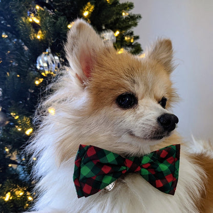 Scottish Check Bow Tie