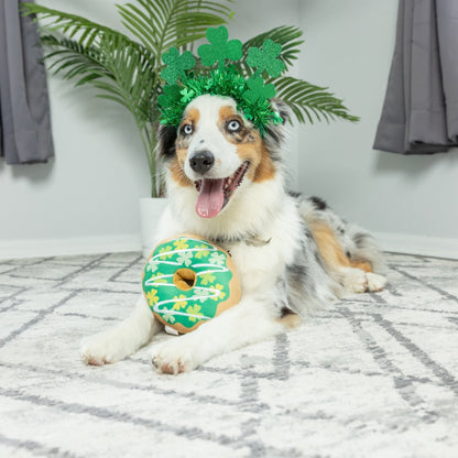 Shamrock Donut Dog Toy - 30% Off