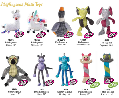 PlayRageous Plush Toys (Inner Pack 6)