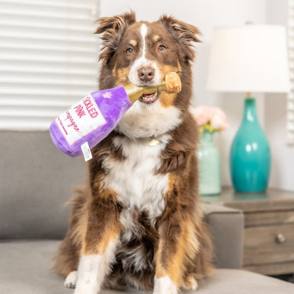 Tickled Pink Chompagne Dog Toy - 30% Off