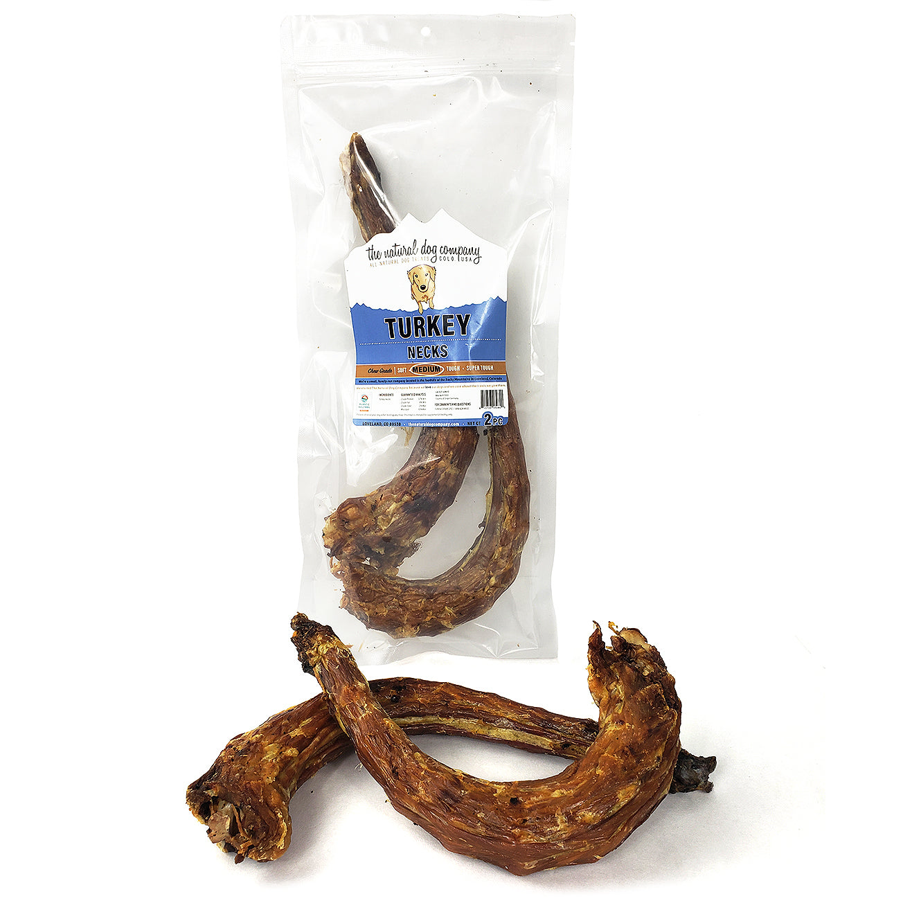 Turkey Necks - 2 Pack- EACH Pack