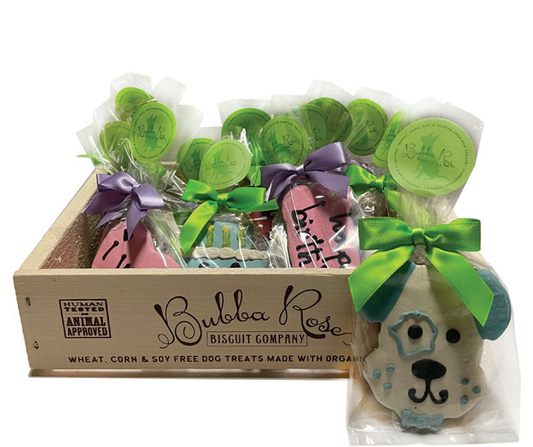 Individually Wrapped Everyday Set (w/ crate) (Everyday) Case of 12 (1 crate w/12 cookies)