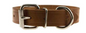 2-Ply Leather Regular Collars - Russet Brown - 1" x 19"