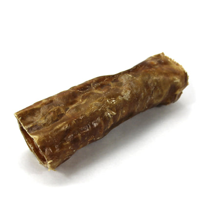 4-6" Wrapped Beef Trachea w/ Gullet (Bulk)- Pack of 25
