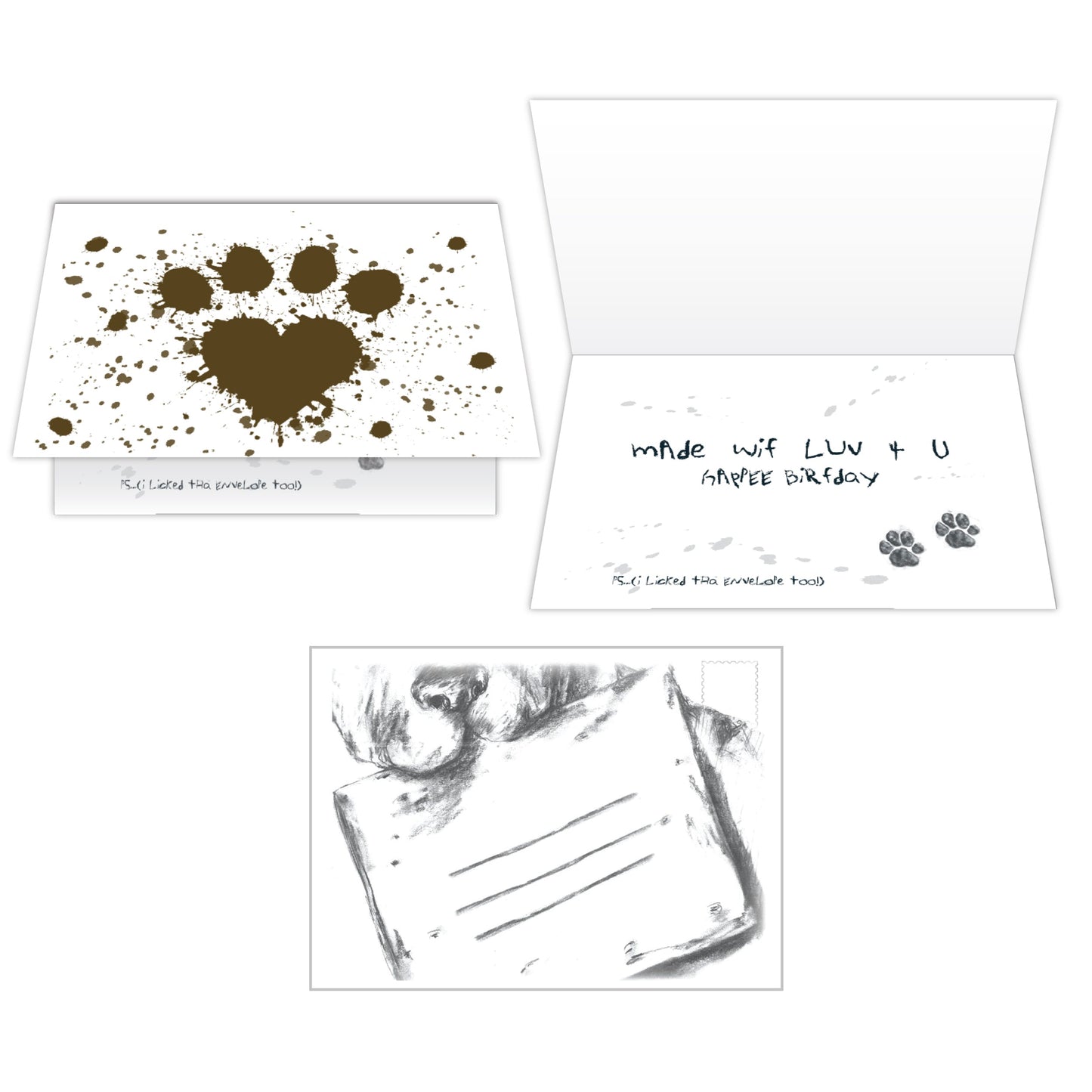Birthday Cards (Pack of 6)