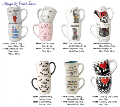 Mugs - Cat Lover (Inner Pack 4)