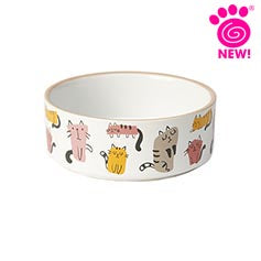 Cats Only Dining Snobby Cats (Bowls inner pack 4, saucer inner pack 6)
